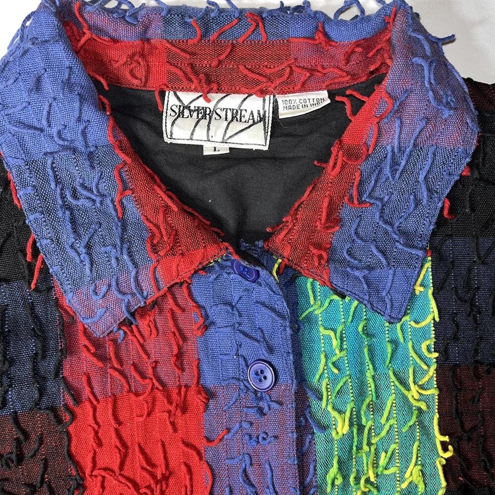 Silver Stream Jacket Women's Large Multicolor Tex… - image 3